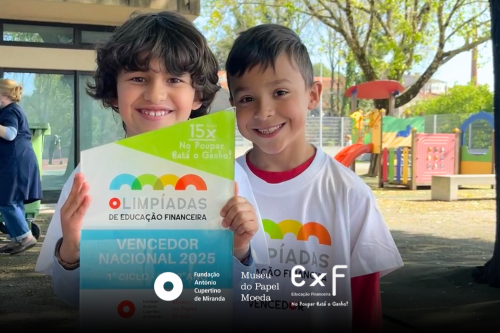 Olimpíadas de Educação Financeira 2024/2025: já são conhecidos os grandes vencedores!