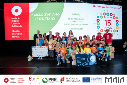 Mais de 2400 Alunos da Maia Participam no Projeto “No Poupar Está o Ganho” no Ano Letivo 2024/2025