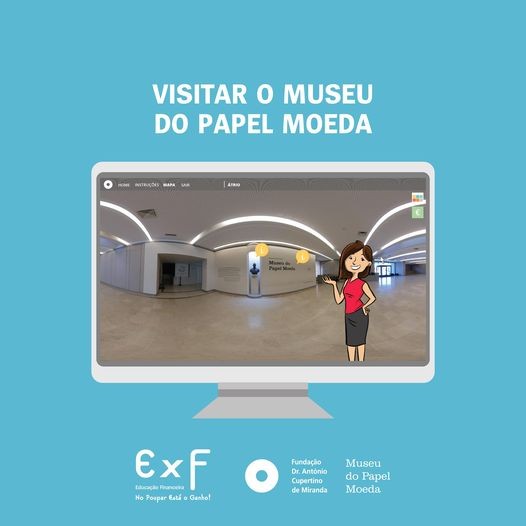 Marque já a visita online ao Museu do Papel Moeda